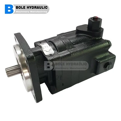 Casing CNH 580 Pompa Hidraulik Cangkul Belakang Model Parker 324-9110-445 3249110445